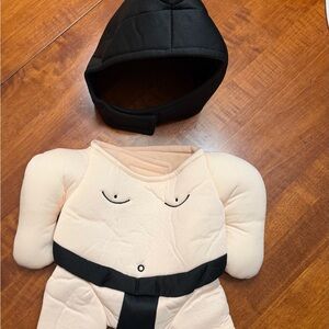 Sumo wrestler dog Costume with Hood